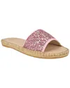 Andrew Stevens Candice Leather Sandal In Pink