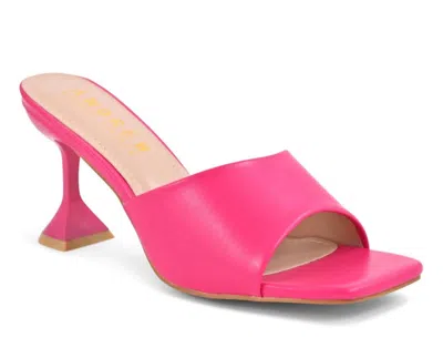 Andrew Stevens Freya Heel In Hot Pink