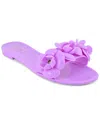 Andrew Stevens Helen Jelly Sandal In Purple