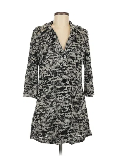 Pre-owned Andria Lieu Kimono In Black