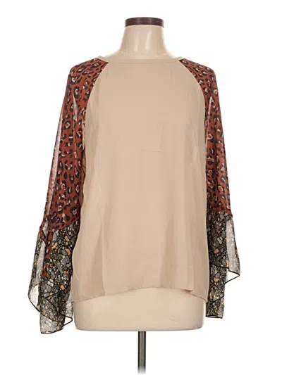 Pre-owned Andthewhy Kimono In Brown