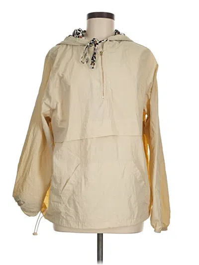 Pre-owned Andthewhy Raincoat In Gold