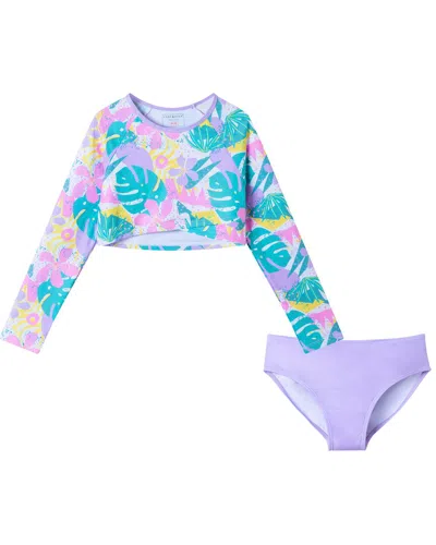 Andy & Evan 2pc Rashguard Set In White