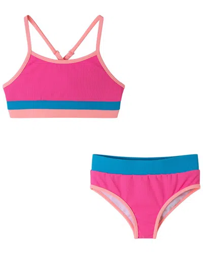 Andy & Evan 2pc Swimsuit In Pink