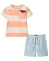 Andy & Evan 2pc T-shirt & Bottom Set In Multi