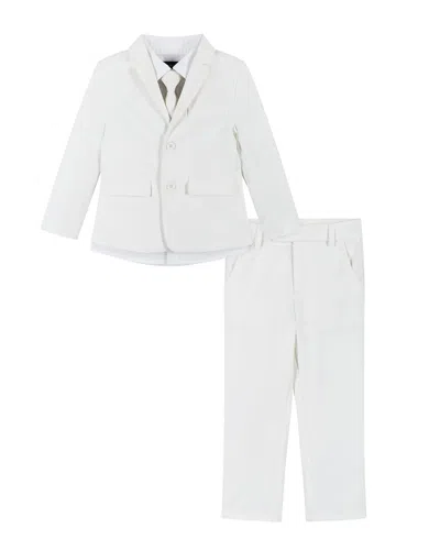 Andy & Evan 4pc Suit Set In White