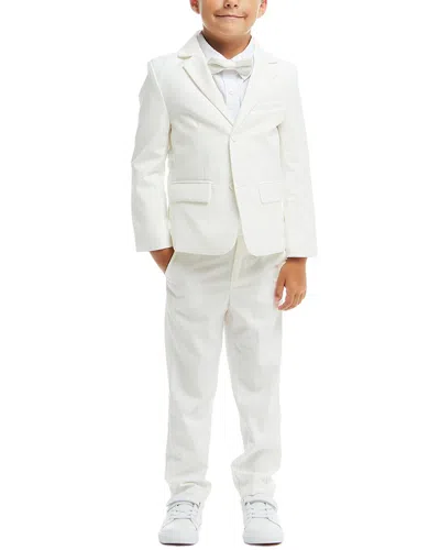 Andy & Evan Kids' 5pc Suit Set In White