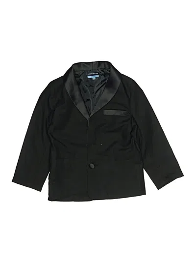 Pre-owned Andy & Evan Kids' Blazer Jacket In Black