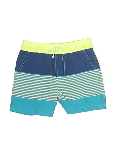 Pre-owned Andy & Evan Kids' Board Shorts In Blue