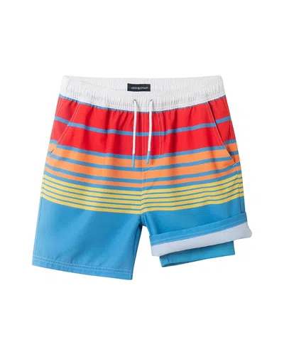 Andy & Evan Boys' Comfort-stretch Lined Boardshort - Little Kid, Big Kid In Multi