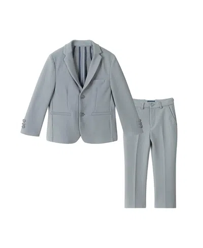 Andy & Evan Boys' Coolmesh Suit - Big Kid In Gray