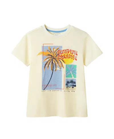 Andy & Evan Boys' Graphic Tee - Big Kid In Neutral
