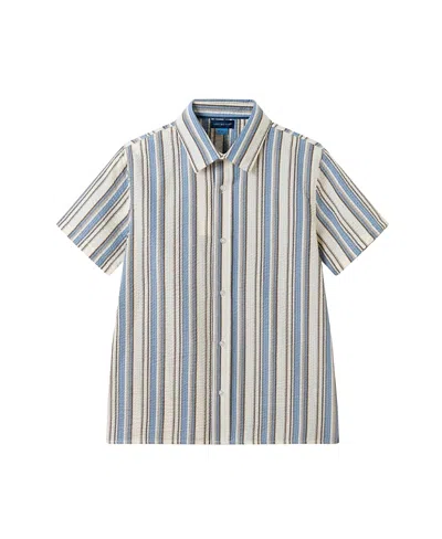 Andy & Evan Boys' Short Sleeve Button Down Shirt - Big Kid In Multi