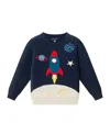 Andy & Evan Kids' Knit Sweater In Blue