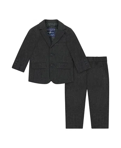 Andy & Evan Boys' Two Piece Suit Set - Baby In Black