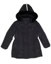 Andy & Evan Bubble Parka In Black