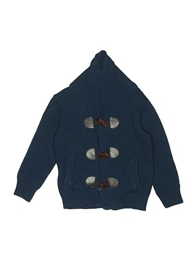 Pre-owned Andy & Evan Kids' Cardigan Sweater In Blue
