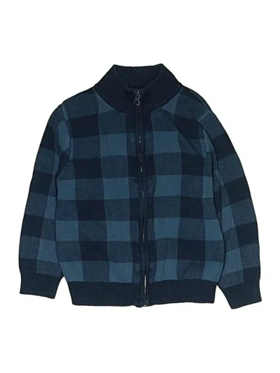 Pre-owned Andy & Evan Kids' Cardigan Sweater In Blue