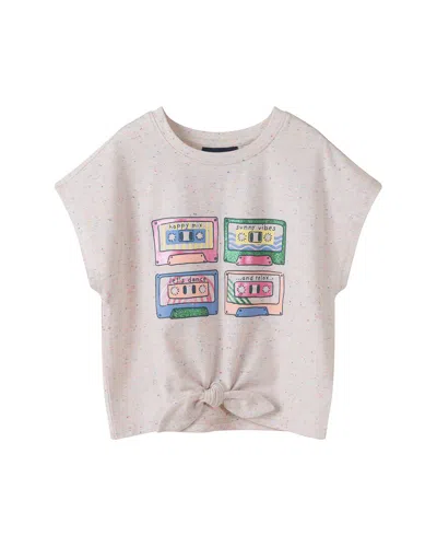 Andy & Evan Kids' Cassette Tape Graphic W. Embroidered In White