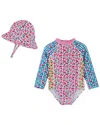 Andy & Evan Cherry Stripe Rashguard In Multi