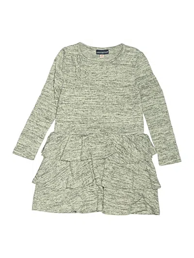 Pre-owned Andy & Evan Kids' Dress In Gray