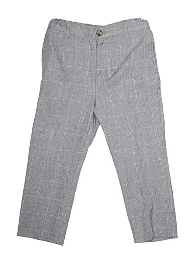 Pre-owned Andy & Evan Kids' Dress Pants In Gray