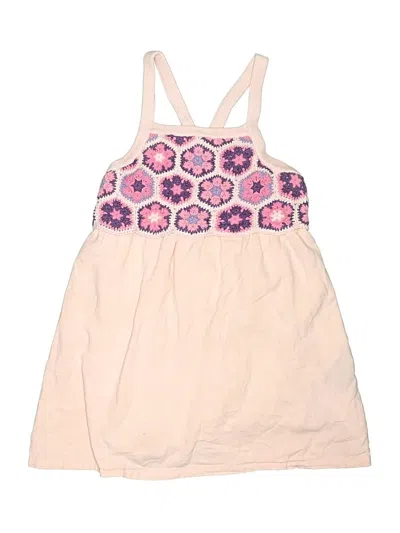 Pre-owned Andy & Evan Kids' Dress In Tan