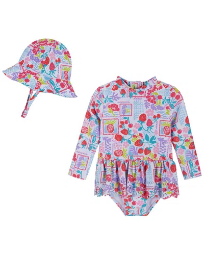 Andy & Evan Fruit Printed Rashguard In Multi