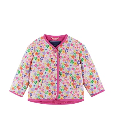 Andy & Evan Girls' Bomber Jacket - Little Kid In Pink