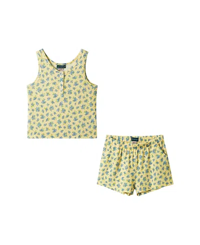 Andy & Evan Girls' Tank & Baggy Short Set - Little Kid, Big Kid In Green
