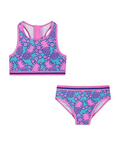 Andy & Evan Girls' Tankini Set - Little Kid In Multi