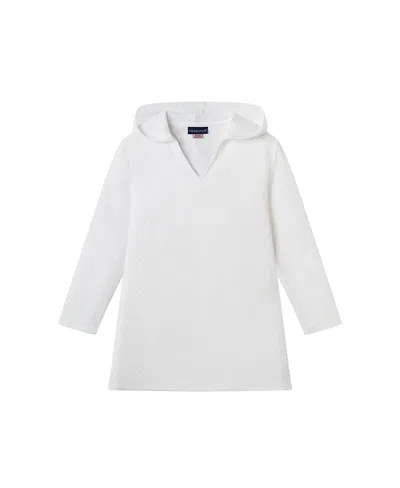Andy & Evan Girls' Terry Cover-up - Big Kid In White