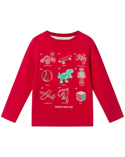 Andy & Evan Graphic T-shirt In Red