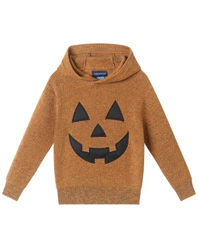 Andy & Evan Hooded Sweater In Brown