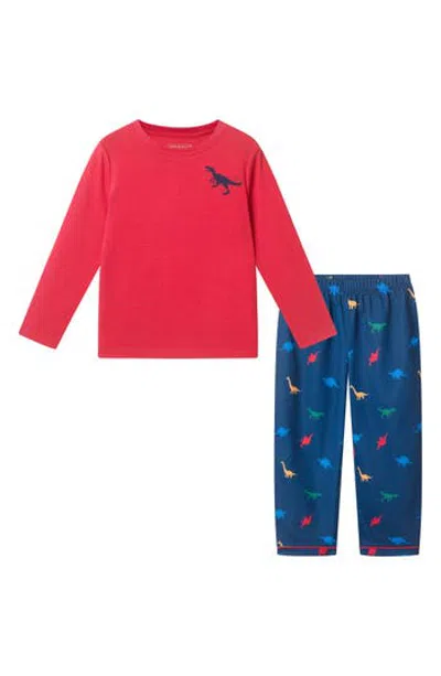 Andy & Evan Kids' 2-piece Pajama Set In Red