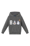 Andy & Evan Kids' Boo Halloween Hooded Sweater In Multi