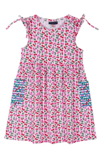 Andy & Evan Babies'  Kids' Cherry Print Dress In Multi