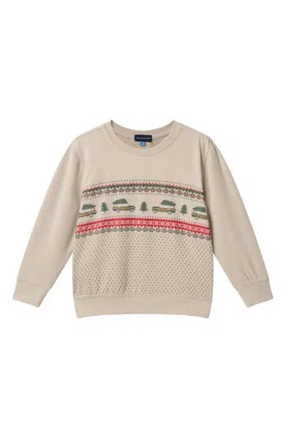 Andy & Evan Kids' Graphic Sweatshirt In Neutral