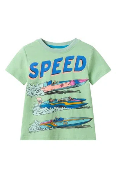 Andy & Evan Kids' Graphic T-shirt In Green