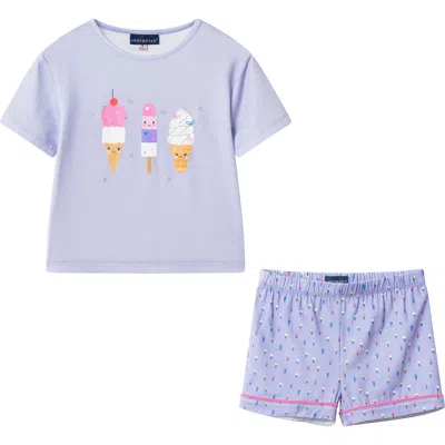Andy & Evan Kids' Graphic Two-piece Pajamas In Multi