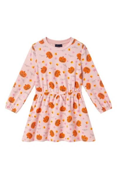 Andy & Evan Kids' Long Sleeve Dress In Pink