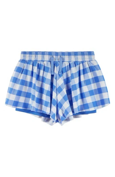 Andy & Evan Kids' Print Shorts In Blue