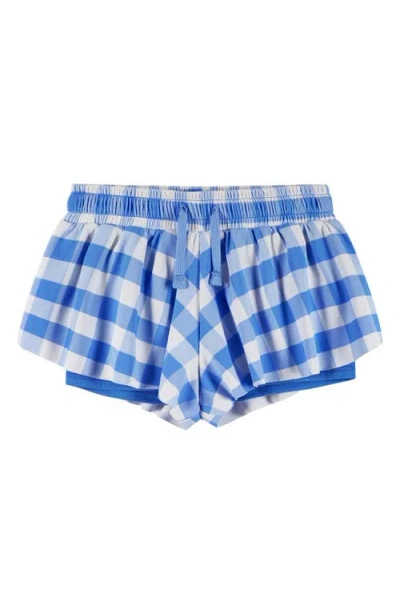 Andy & Evan Kids' Print Shorts In Blue