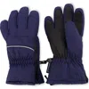 Andy & Evan Kids' Zip Gloves In Blue
