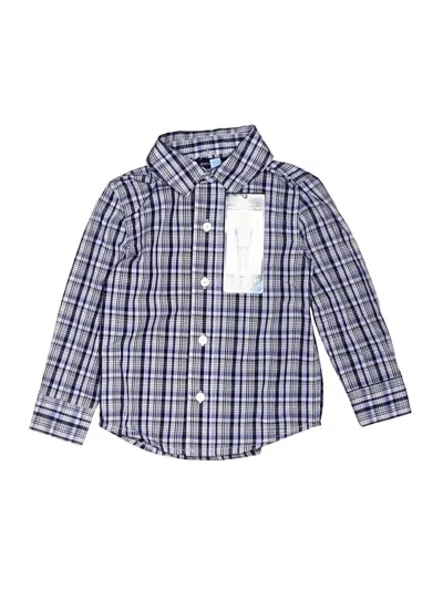 Andy & Evan Kids' Long Sleeve Button Down Shirt In Blue