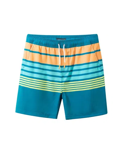 Andy & Evan One-piece Swimsuit In Blue