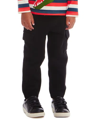 Andy & Evan Pique Jogger In Black