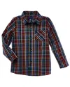 Andy & Evan Plaid Button-down In Multi