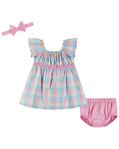 Andy & Evan Kids' Plaid Dress In Blue