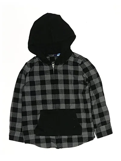 Pre-owned Andy & Evan Kids' Pullover Hoodie In Black